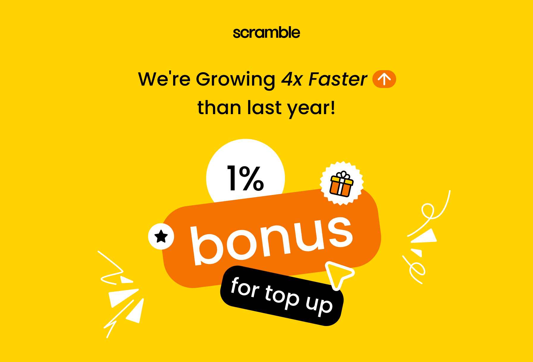 We’re Growing 4x Faster Than Last Year! 🎉